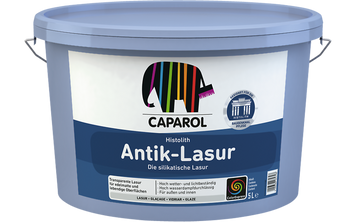 Лазурь минеральная для создания декоративных финишных покрытий Histolith Antik-Lasur, 5 л, прозрачный, глубокоматовый 8321149171 фото