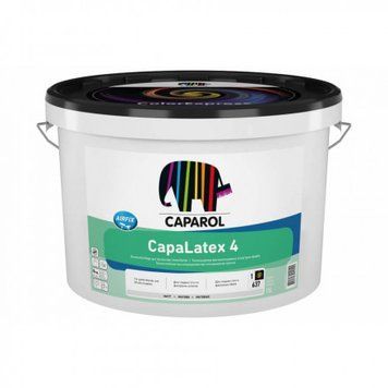 Краска стойкая к мойке ультратонкая интерьерная CapaLatex 4, 2,5 л, матовая, База 1 83211491761 фото